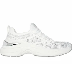 Slip-Ons|Casual Sneakers<SKECHERS Hazel - Lustrous Sheen WHITE