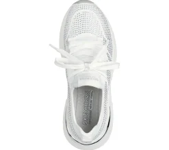 Slip-Ons|Casual Sneakers<SKECHERS Hazel - Lustrous Sheen WHITE