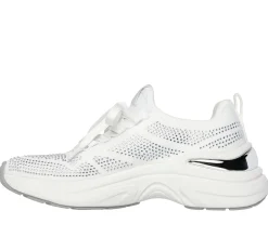Slip-Ons|Casual Sneakers<SKECHERS Hazel - Lustrous Sheen WHITE
