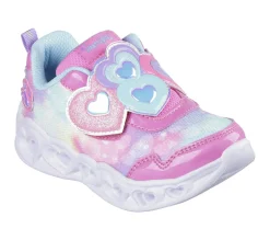 Light-Up|Athletic Shoes & Sneakers<SKECHERS Heart Lights - Lovin Reflection PINK / TURQUOISE