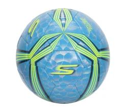 Sporting Goods<SKECHERS Hex Multi Mini Stripe Size 5 Soccer Ball SILVER / LIGHT BLUE