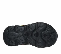 Light-Up|Athletic Shoes & Sneakers<SKECHERS Hot Lights: Thermo Flash - Wheel Buddies RED / BLACK