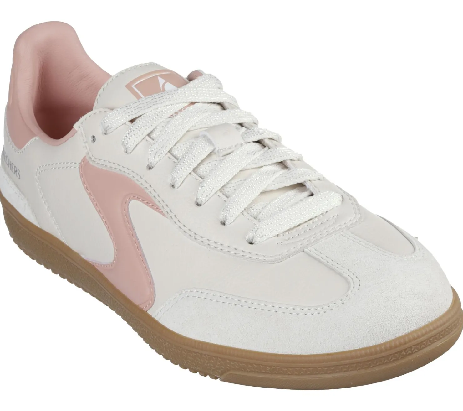 Lace Up|Casual Sneakers<SKECHERS Hotshot - Kickoff NATURAL / PINK