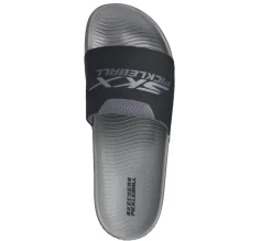 Sandals<SKECHERS Hyper Slide - Revive GRAY / BLACK