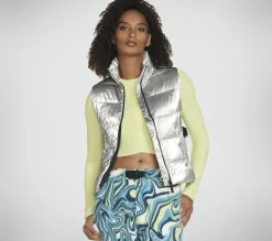 Tops|Tops<SKECHERS Hypershine Vest SILVER