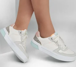 Lace Up|Casual Sneakers<SKECHERS Jade - Feline Instinct NATURAL / MULTI