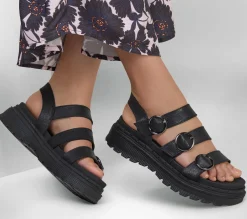 Sandals<SKECHERS Jammers-Lite - Poppin' 2.0 BLACK
