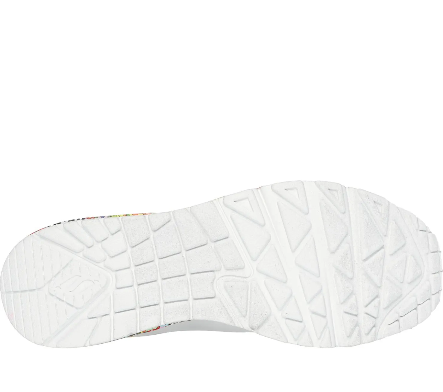 Lace Up|Casual Sneakers<SKECHERS Jen Stark: Uno - Stark Mini Drip WHITE / MULTI