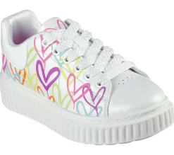 Lace Ups|Athletic Shoes & Sneakers<SKECHERS JGoldcrown: Hi Ridge WHITE / MULTI