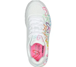 Lace Ups|Athletic Shoes & Sneakers<SKECHERS JGoldcrown: Uno Lite - Spread The Love WHITE / MULTI
