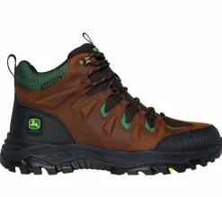 Lace Up|Boots<SKECHERS John Deere: Relaxed Fit Rickter - Tasker BROWN