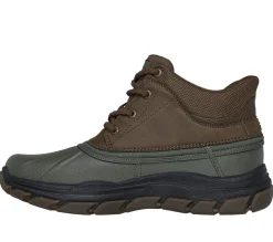 Hands Free Slip-Ins|Boots<SKECHERS John Deere: Slip-ins Respected - Swamper OLIVE / BROWN
