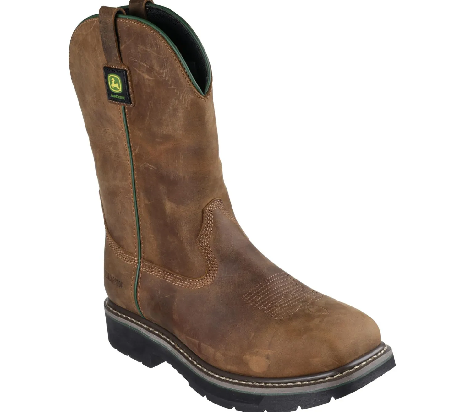 Boots<SKECHERS John Deere: Waterproof Rowood - Wild Crest BROWN