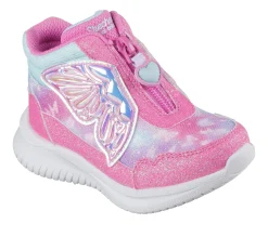Light-Up|Boots<SKECHERS Jumpsters - Miss Butterfly Glitz PINK / TURQUOISE