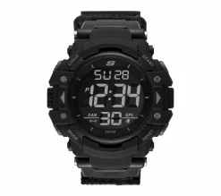 Watches|Accessories<SKECHERS Keats Digital Watch BLACK