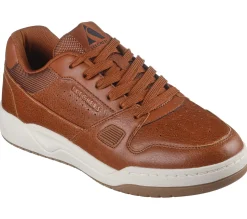 Lace Up|Casual Sneakers<SKECHERS Koopa - Craft Leather LUGGAGE