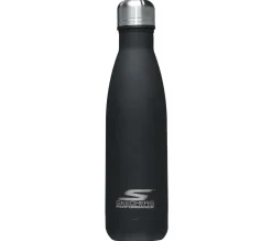 Sporting Goods<SKECHERS Laser Engraved Sport Water Bottle BLACK