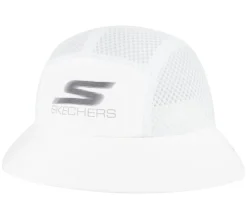 Hats|Accessories<SKECHERS Liberated Mesh Bucket Hat WHITE