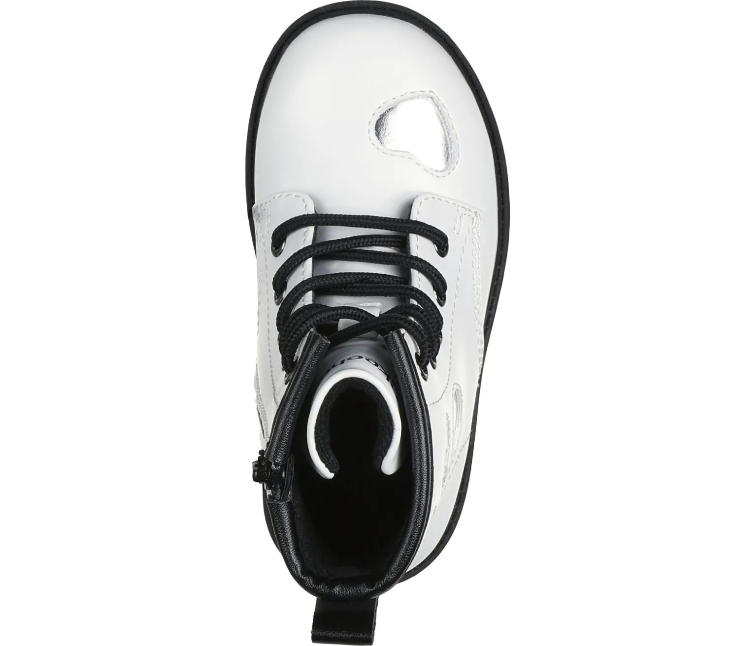 Lace Ups|Boots<SKECHERS Lil Gravlen - Metallic Amor WHITE