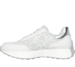 Lace Up|Casual Sneakers<SKECHERS Lingo - Glam Central WHITE