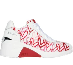 Wedges|Lace Up<SKECHERS Mark Nason X JGoldcrown: A Wedge WHITE / RED