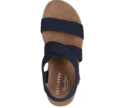 Wedges|Sandals<SKECHERS Martha Stewart: Arch Fit Beverlee - Brentwood NAVY