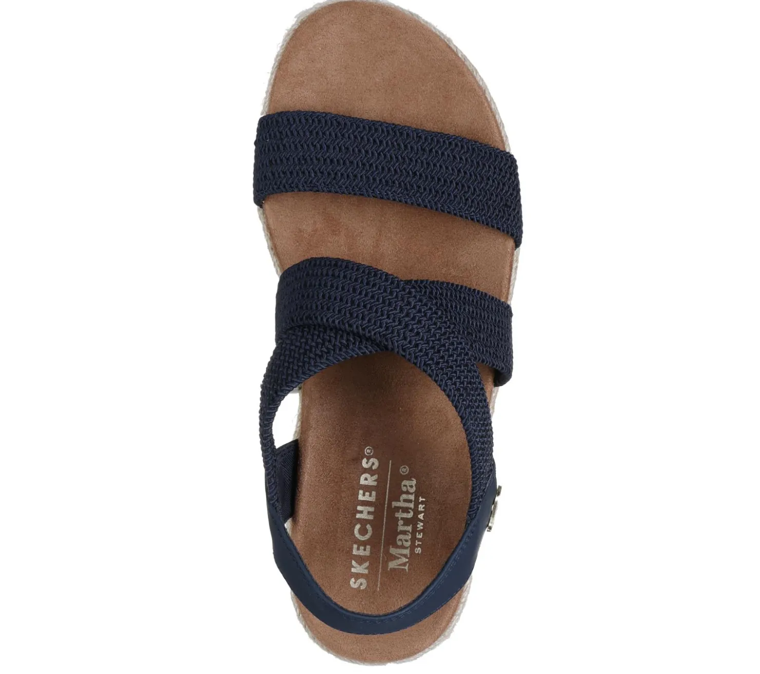 Wedges|Sandals<SKECHERS Martha Stewart: Arch Fit Beverlee - Brentwood NAVY