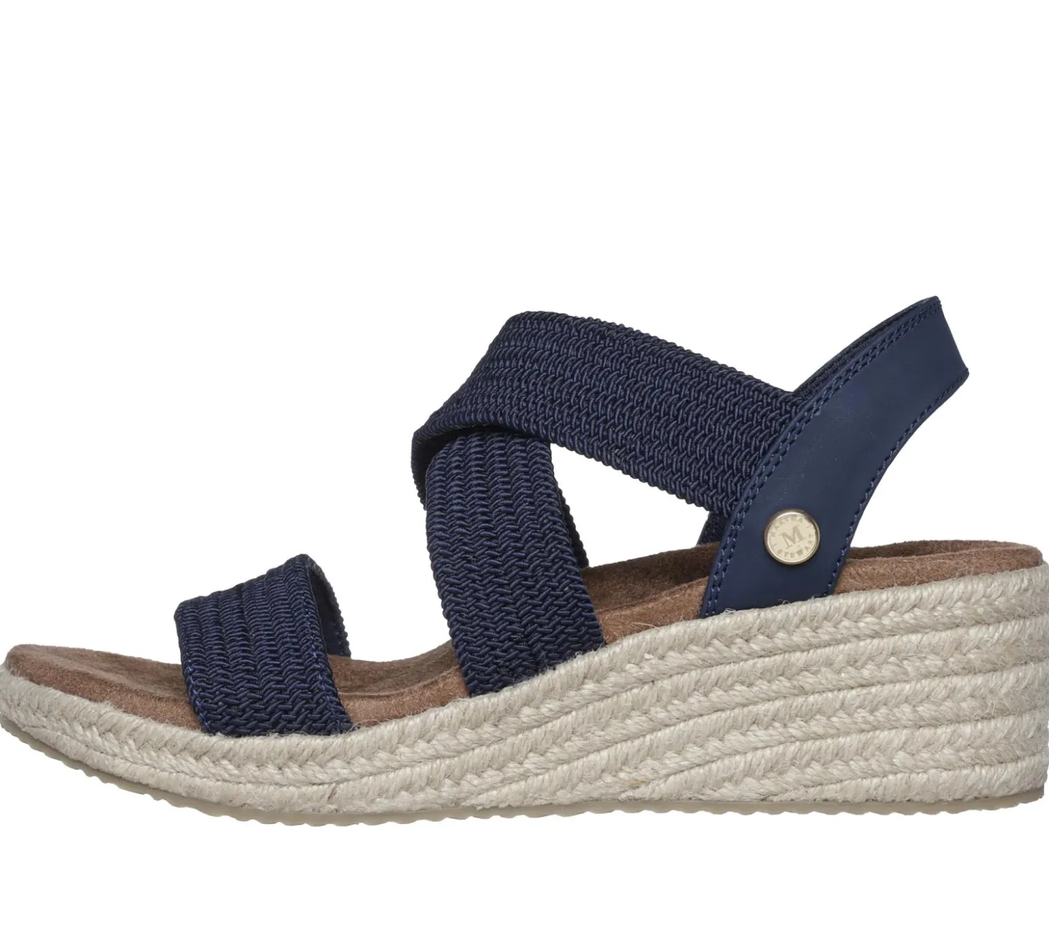 Wedges|Sandals<SKECHERS Martha Stewart: Arch Fit Beverlee - Brentwood NAVY