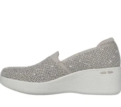 Wedges|Slip-Ons<SKECHERS Martha Stewart: Pier-Lite - My Reflection TAUPE