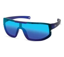 Sunglasses<SKECHERS Matte Wrap Sunglasses BLUE