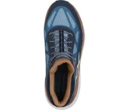 Lace Up|Athletic Sneakers<SKECHERS Max Cushioning Suspension - Terrace NAVY / TEAL