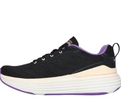 Lace Up|Athletic Sneakers<SKECHERS Max Cushioning Suspension - High Road BLACK / PURPLE