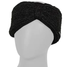 Cold Weather Gear<SKECHERS Metallic Yarn Winter Headwrap BLACK