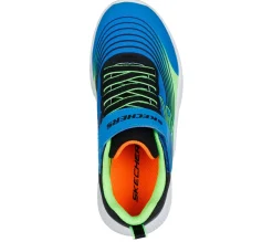 Athletic Shoes & Sneakers<SKECHERS Microspec Advance BLUE / LIME