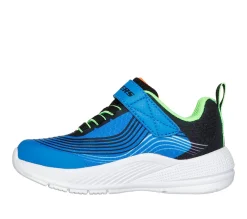 Athletic Shoes & Sneakers<SKECHERS Microspec Advance BLUE / LIME