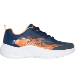 Lace Ups|Athletic Shoes & Sneakers<SKECHERS Microspec Advance - Revconix NAVY / ORANGE