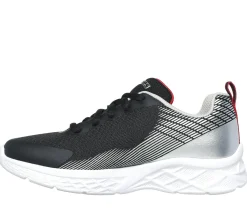 Lace Ups|Athletic Shoes & Sneakers<SKECHERS Microspec II - Vovrix BLACK / RED