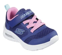 Athletic Shoes & Sneakers<SKECHERS Microspec Max - Racer Gal NAVY / PINK