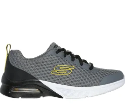 Lace Ups|Athletic Shoes & Sneakers<SKECHERS Microspec Max - Volace CHARCOAL/BLACK