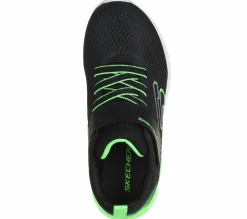 Athletic Shoes & Sneakers<SKECHERS Microspec Max II - Vodrox BLACK / LIME