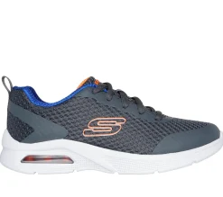Lace Ups|Athletic Shoes & Sneakers<SKECHERS Microspec Max - Kaptix CHARCOAL/BLUE