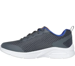 Lace Ups|Athletic Shoes & Sneakers<SKECHERS Microspec Max - Kaptix CHARCOAL/BLUE