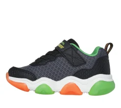 Light-Up|Athletic Shoes & Sneakers<SKECHERS Mighty Glow 2.0 - Dino-Bolt BLACK / ORANGE