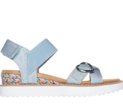 Sandals<SKECHERS Miss Desert Hi LIGHT DENIM