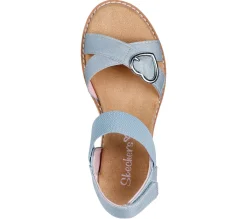Sandals<SKECHERS Miss Desert Hi LIGHT DENIM