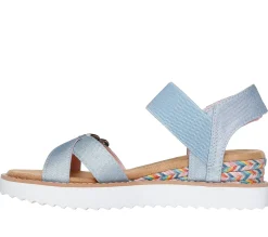Sandals<SKECHERS Miss Desert Hi LIGHT DENIM