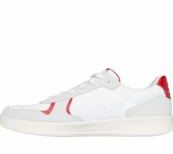 Lace Up|Casual Sneakers<SKECHERS New Wave Cup - Hancer WHITE / RED