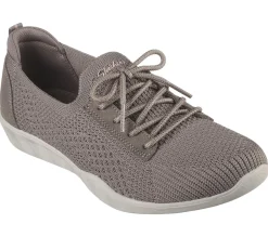 Slip-Ons|Casual Sneakers<SKECHERS Newbury St - Casually DARK TAUPE