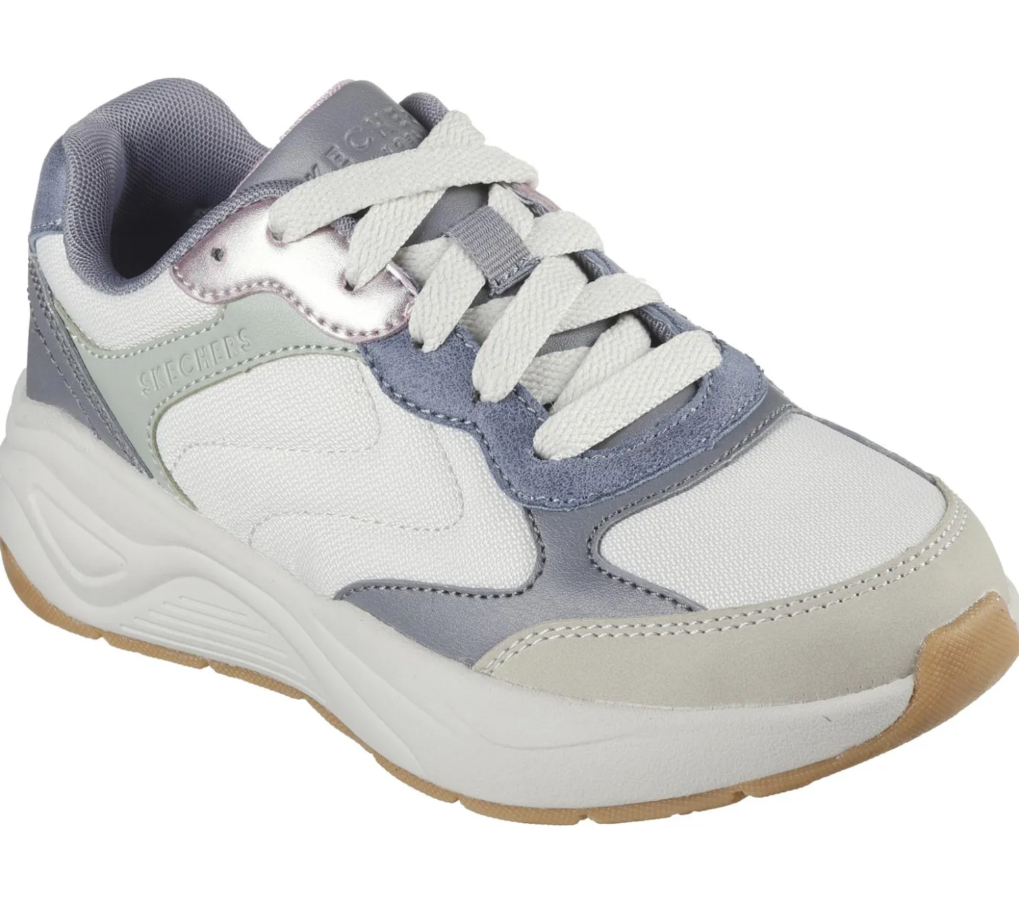 Lace Ups|Athletic Shoes & Sneakers<SKECHERS Nova Jogger NATURAL / MULTI
