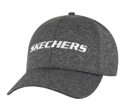 Hats|Accessories<SKECHERS On The Road Flat Brim Hat CHARCOAL